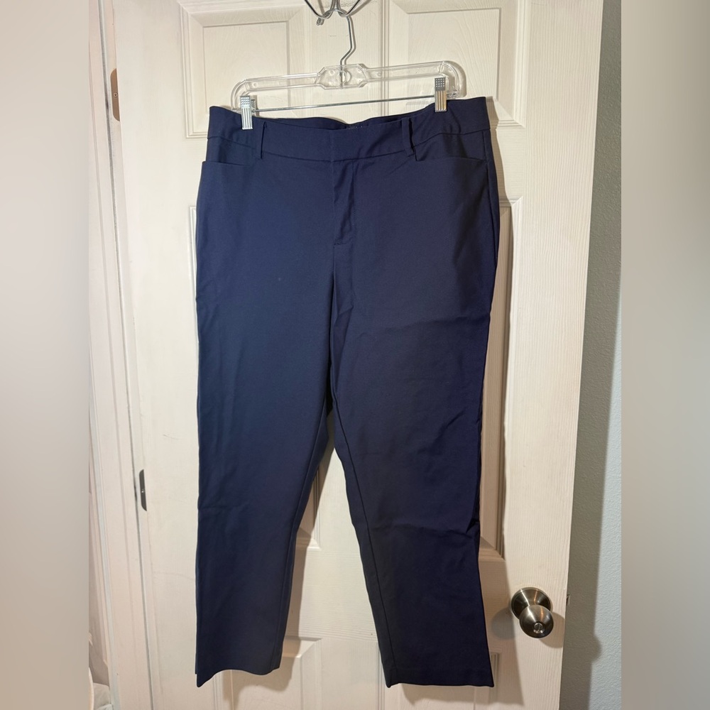 Eloquii Navy Blue Women's Trousers